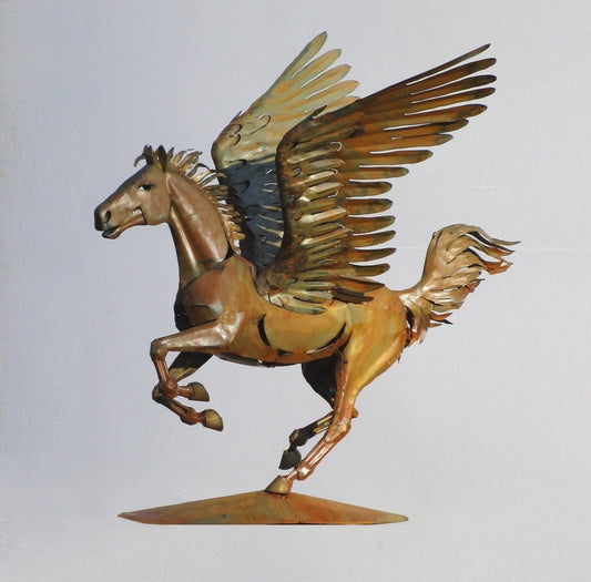 Pegasus klein (rostig) 96x102x95  6,8kg