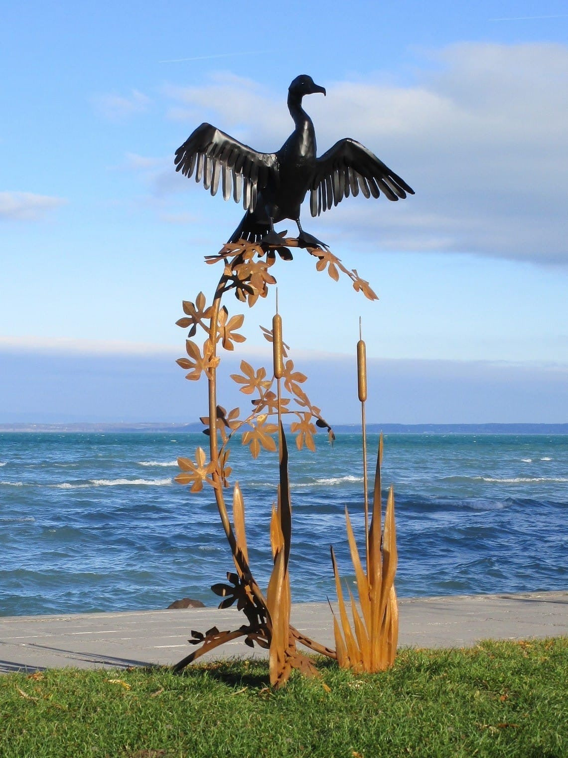 Kormoran (Rost+Lackiert) 98x75x182  10,2kg