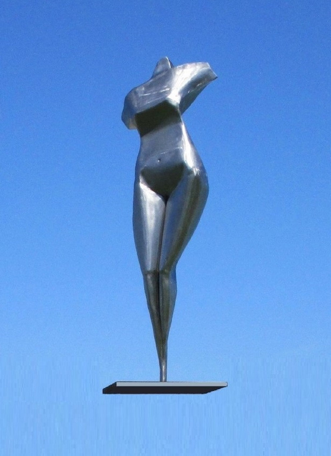 Aphrodite 106 (edelstahl) 35x35x105  5kg