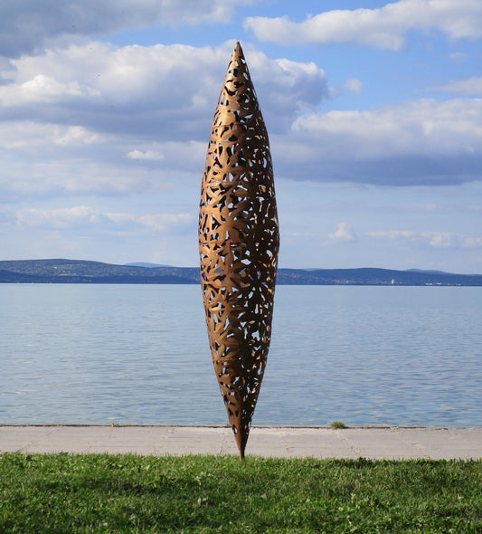 Blätterzapfen (rostig) 40x40x200  6kg