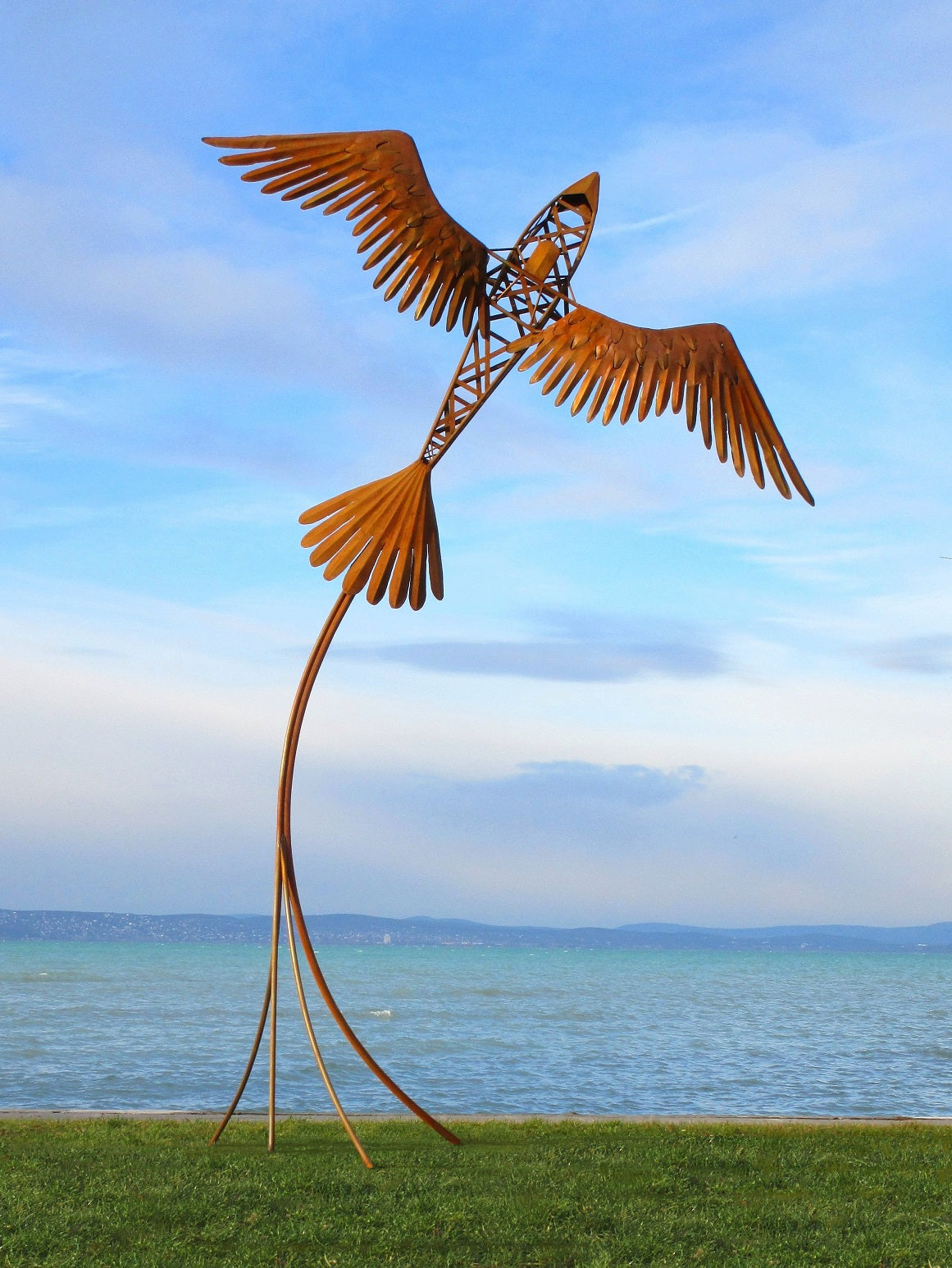 Flügelzeug (rostig) 235x145x415  49kg