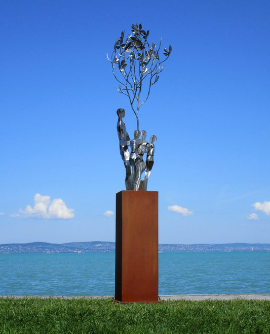 Freude am (edelstahl) 45x60x260  23kg