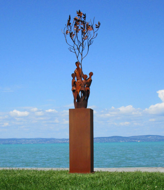 Freude am Baum (rostig) 45x60x260  23kg