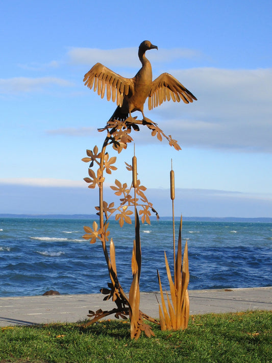 Kormoran (rostig) 98x75x182  10,2kg