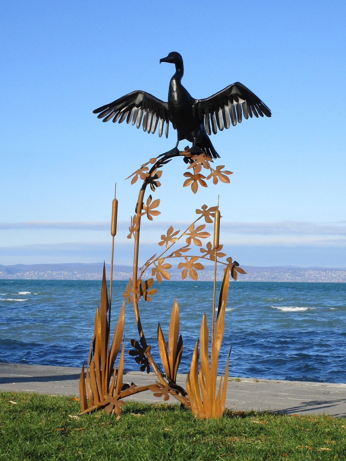 Kormoran (Rost+Lackiert) 98x75x182  10,2kg