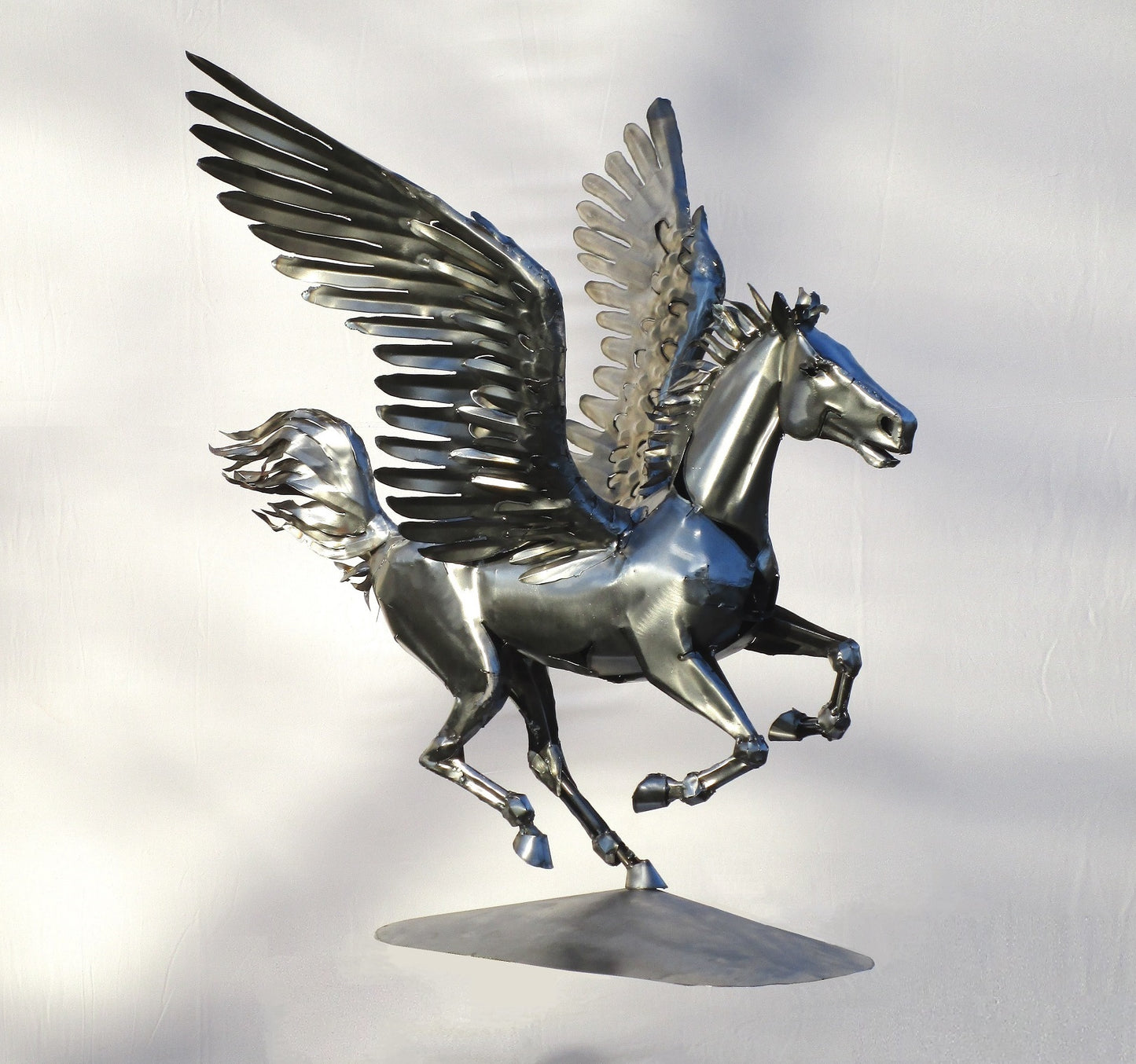 Pegasus klein (edelstahl) 96x102x95  6,8kg